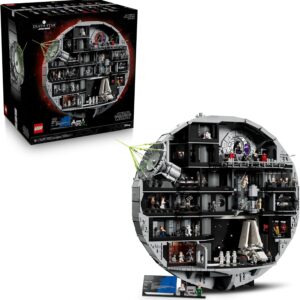 LEGO Star Wars Death Star Building Set for Adults, Ages 18+ – Collectible & Room Decor for Office, Bedroom, or Book Shelf – Fun Activity for Men, Women, & Movie Fans – Gift Idea for Birthdays – 75419