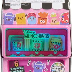 Disney Munchlings Micro Munch Vending Machine, Collectible Munchlings Figures, for Boys and Girls, Ages 3 and up