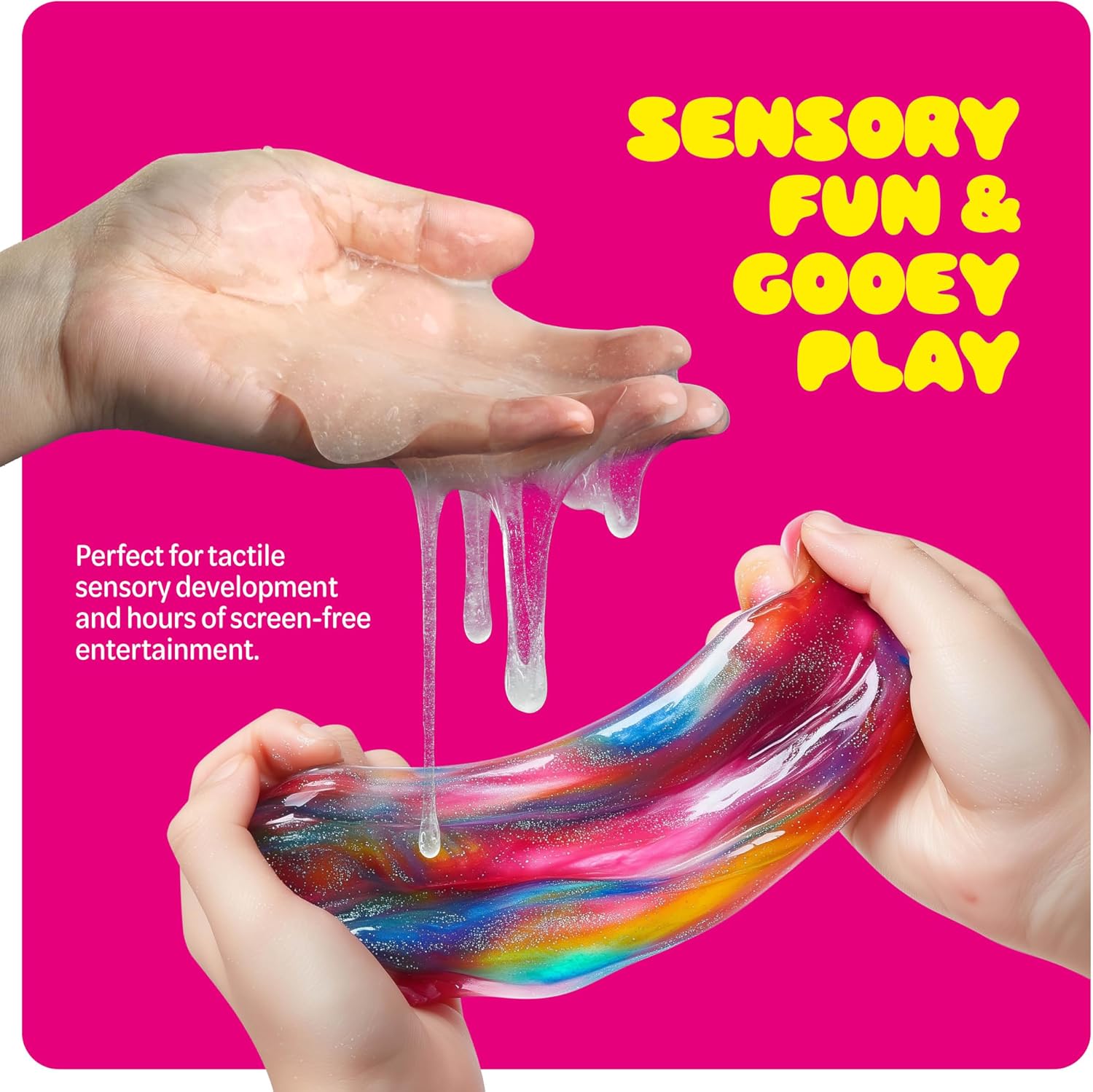 Slime Kit for Girls Ages 8-12 - All-in-One DIY Slime Making Kit, Galaxy Unicorn Glow-in-the-Dark Slime Set, Birthday Gift for Tween Girls 8 9 10 11 12 - Image 7