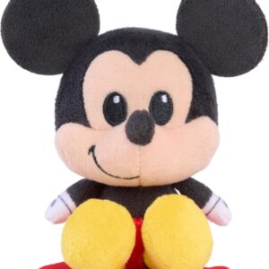 Disney Mickey Mouse Perch’d Wearable Plush Shoulder Friend, 4-inch Plush | Wearable Plushie, Soft Toy for Fans, Girls, Boys, Kids, Ages 3 and Up, by Just Play