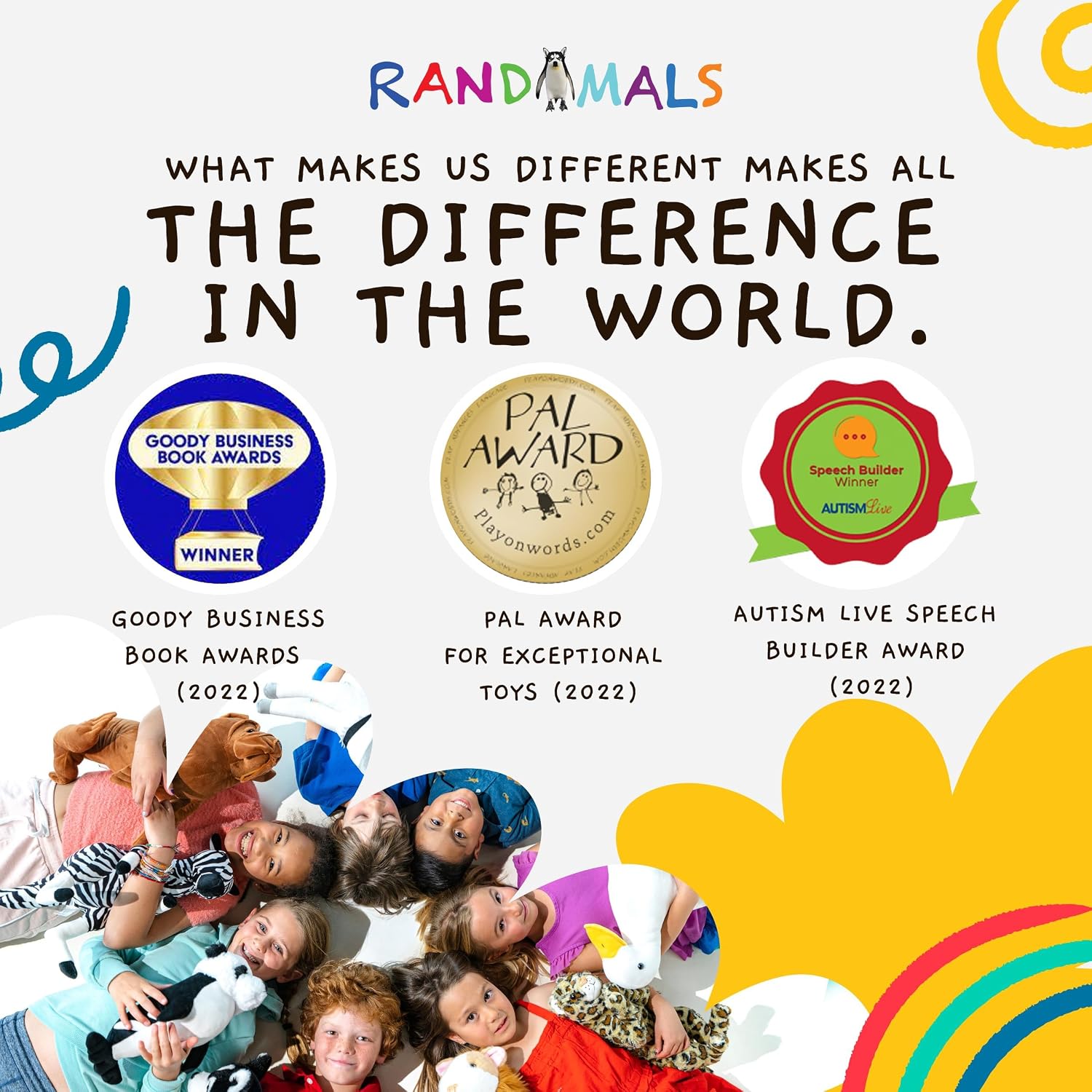 Randimals Horse & Shark Hybrid Realistic Animal Toys - Unique Mix of Safari Toys & Farm Animals Small Figurines - Hork Mini Figures for Kids & Kidults - Image 7