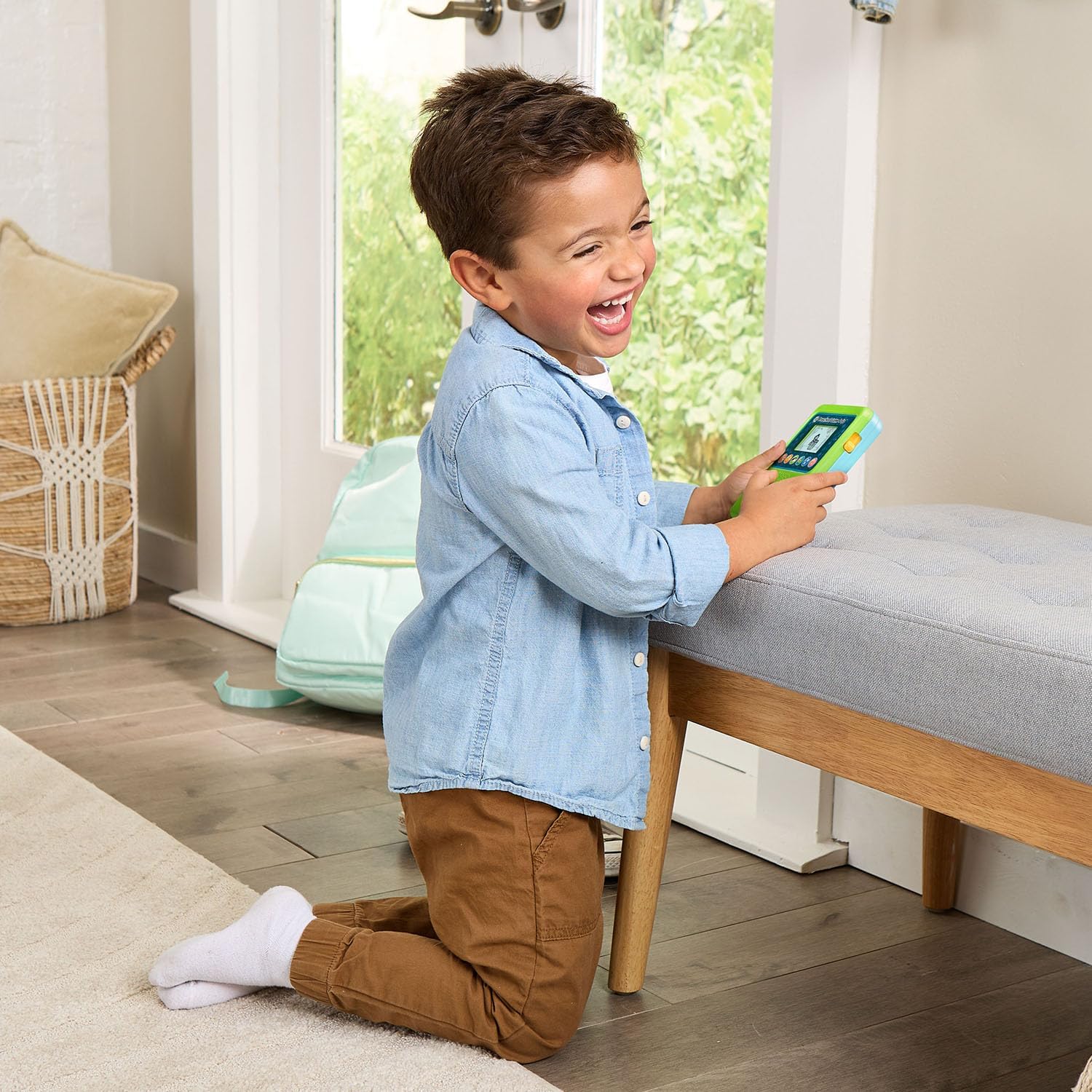 LeapFrog Preschool Game and Go Handheld Video Game Toy, Green - Image 6