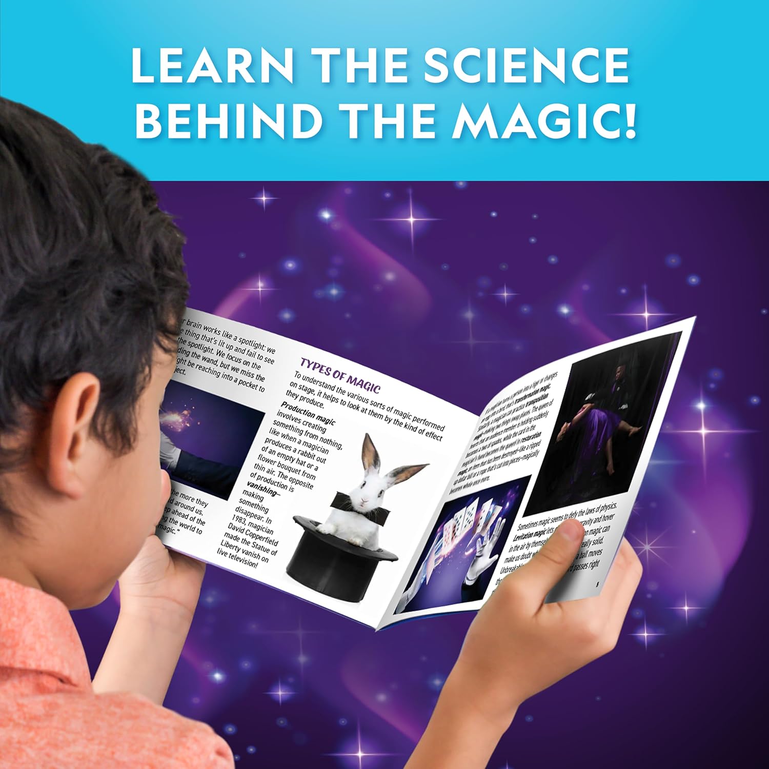 National Geographic Mega Magic Set - More Than 75 Magic Tricks for Kids to Perform with Steps, Video Instructions for Each Trick Provided by a Professional Magician (Amazon Exclusive) - Image 6