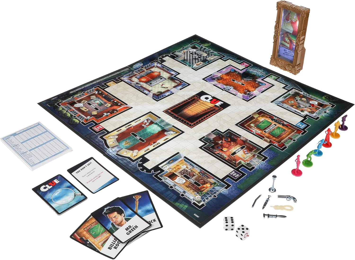 Hasbro Gaming Clue Game, Mystery Board Game, 2-6 Players, 8+ Years (Amazon Exclusive) - Image 5