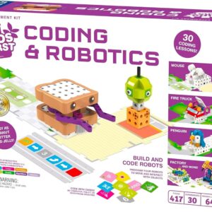 Kids First Coding & Robotics | No App Needed | Grades K-2 | Intro To Sequences, Loops, Functions, Conditions, Events, Algorithms, Variables | Parents’ Choice Gold Award Winner | by Thames & Kosmos