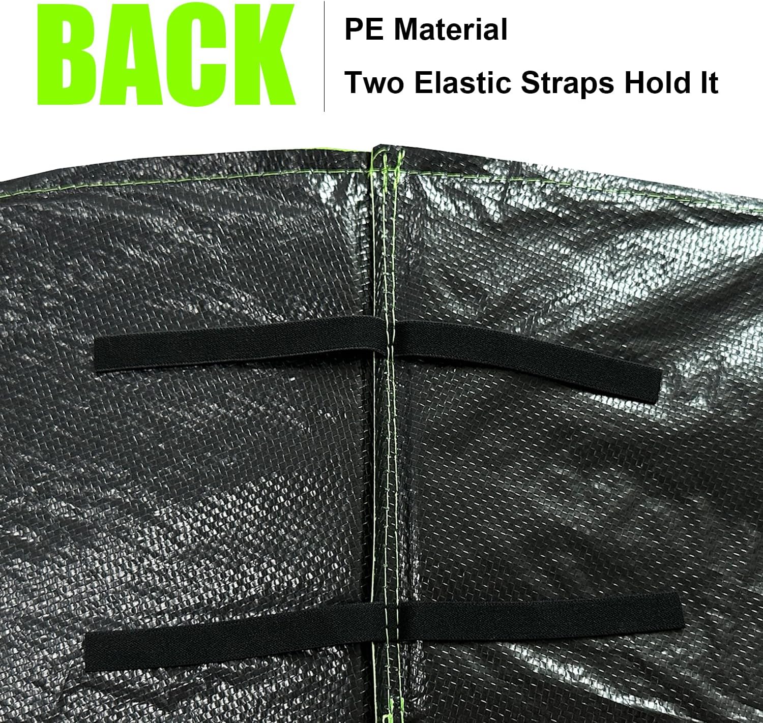 LANGXUN Universal Trampoline Repalcement Safety Pad, 8ft 10ft 12ft 14ft 15ft 16ft Waterproof Surround Spring Foam Cover for Round Frame - Image 4