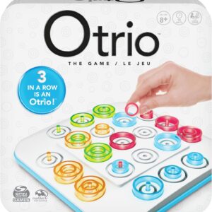 Spin Master Games, Otrio Strategy-Based Board Game, Classic Game, Advanced Tic Tac Toe STEM Activity, 2 Players, for Ages 8 & Up