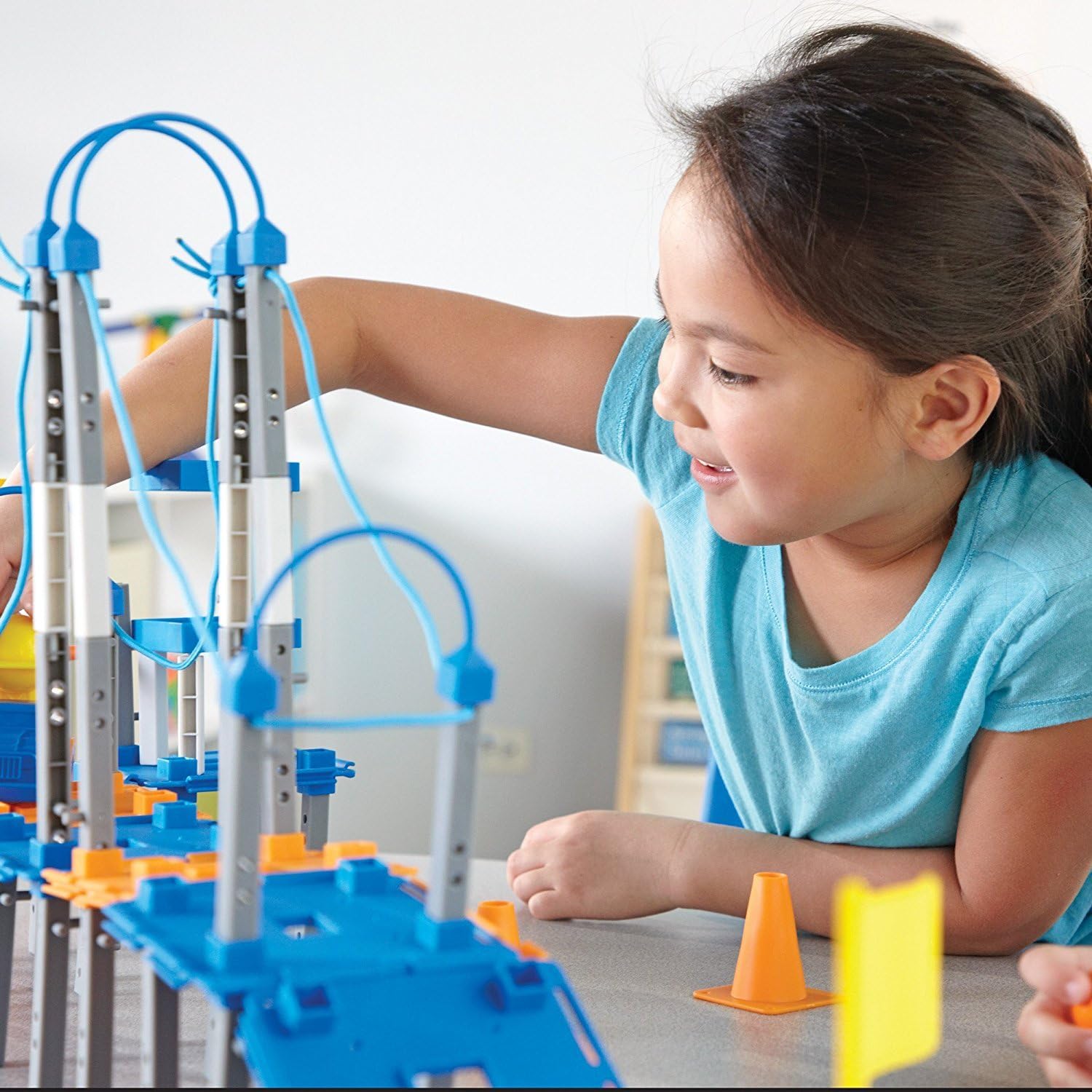 Learning Resources City Engineering & Design Building Set - Preschool Building Toys, STEM Toys for 5 Year Old, Kids Engineering Kit, STEM Gifts for Kids - Image 3