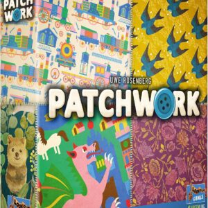 Lookout Games Patchwork Board Game (Revised Edition) – Interactive Quilting Puzzle Strategy Game, Family Fun for Kids & Adults, Ages 8+, 2 Players, 30 Minute Playtime