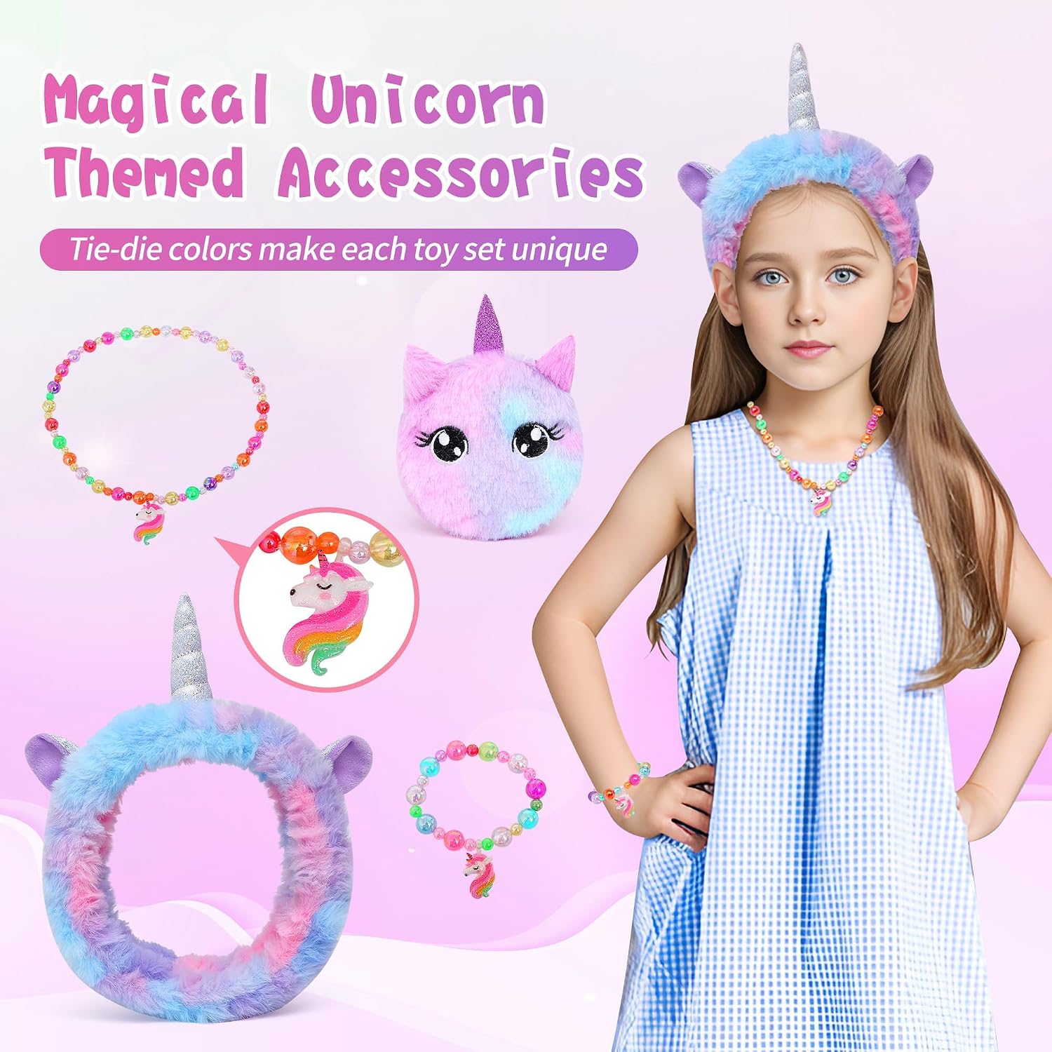 Cherry Tale Unicorn Gifts for Girls Age 6-8, Kindergarten Graduation Gifts for Girls, Unicorn Toys Birthday Gifts for Preschool Daughter Niece 5 6 7 8 9 10 Year Old - Image 4