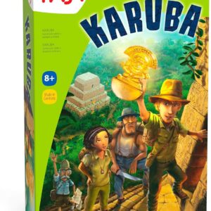 HABA Karuba – Jungle Adventure Tile Placement Family Puzzle Game – Exciting Family Games & Kids Board Games Ages 8-12 (Made in Germany)
