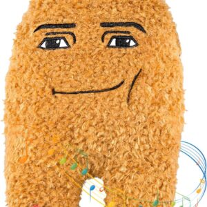 Plush Toy,9.8 in Singing Cotton Eye Joe Plush Funny Chicken Nugget Pillow Toys for Fans-Meme Plush