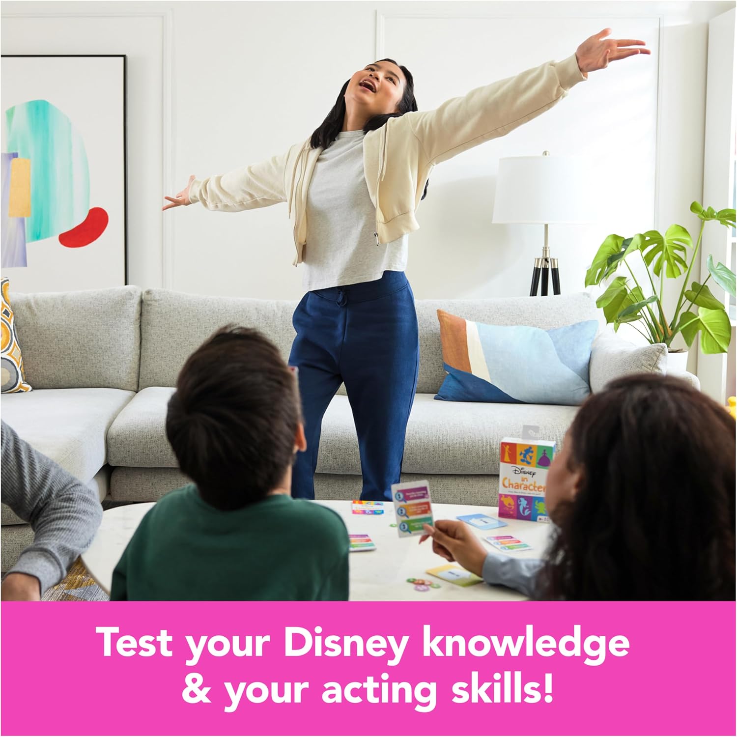 Spin Master Games, Disney in Character Card Game, Interactive Charades, Disney Trivia & More for Hilarious Family Fun, Indoor Activity, 2-4 Players, for Ages 8 & Up - Image 5