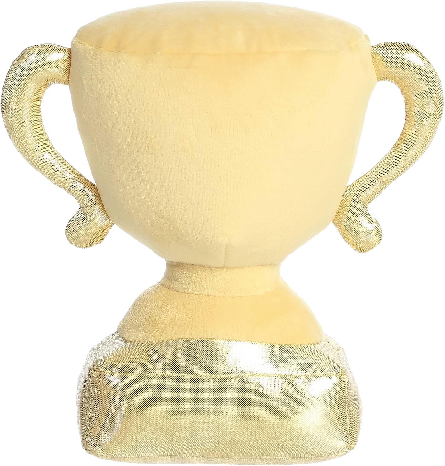 Aurora® Witty JUST Sayin'™ #1 Bestie Trophy™ Stuffed Animal - Expressive Characters for Decorative Charm - Quirky Birthday Gifts for Kids and Adults - Gold 10 Inches - Image 4