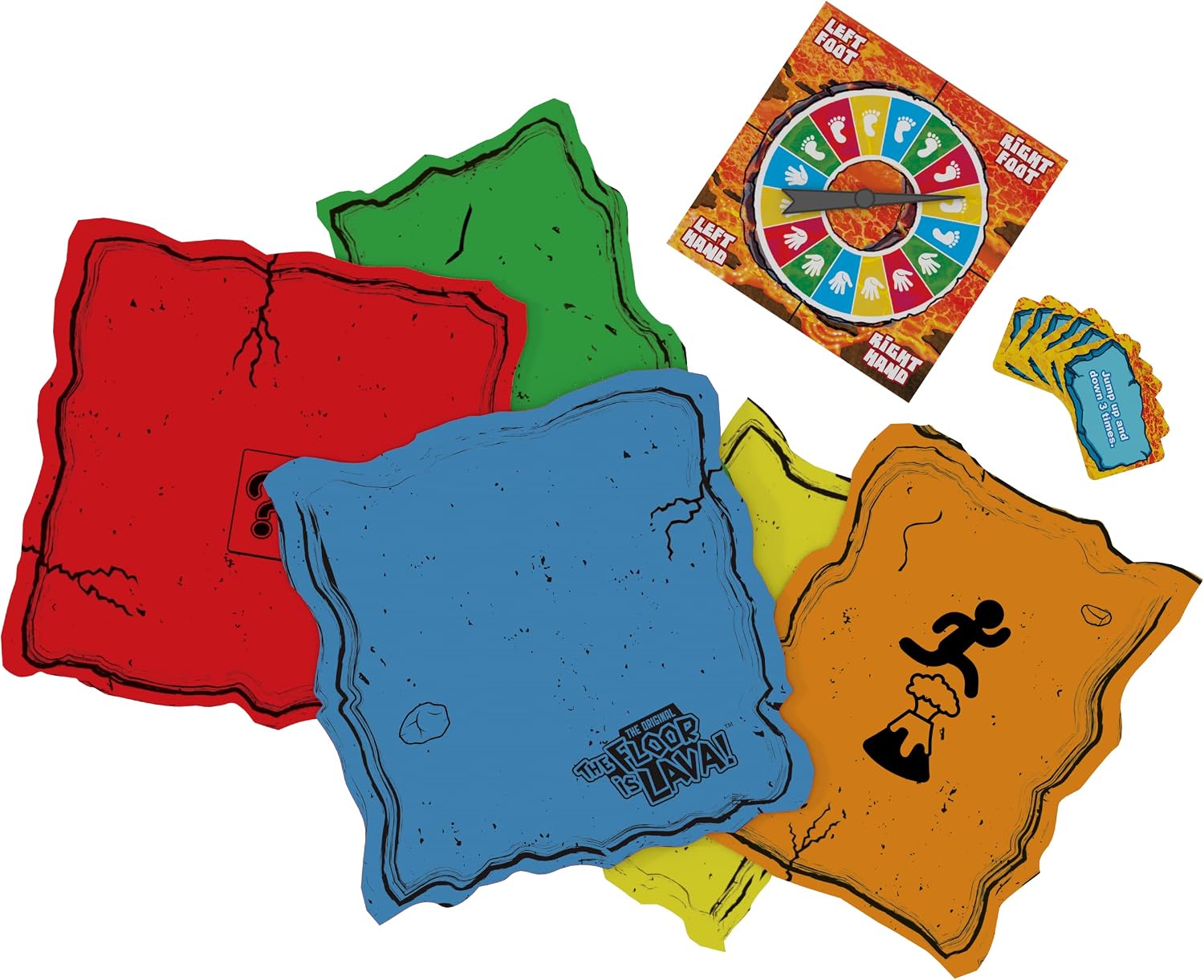 The Original The Floor is Lava! Family Edition - Interactive Game for Kids and Adults - Promotes Physical Activity - Indoor and Outdoor Safe - Image 2