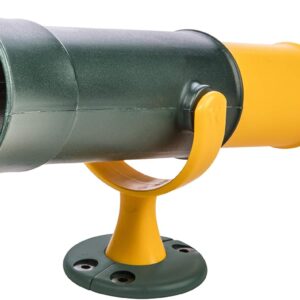 Jack and June Signature Green and Yellow Telescope Playset Attachment Featuring 360 Degree Spin