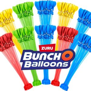 Original Bunch O Balloons Multi-Colored 330+ Rapid-Filling Self-Sealing Water Balloons (Amazon Exclusive 10 Pack) by ZURU Water Balloon for the Whole Family, Kids, Teens, Adults