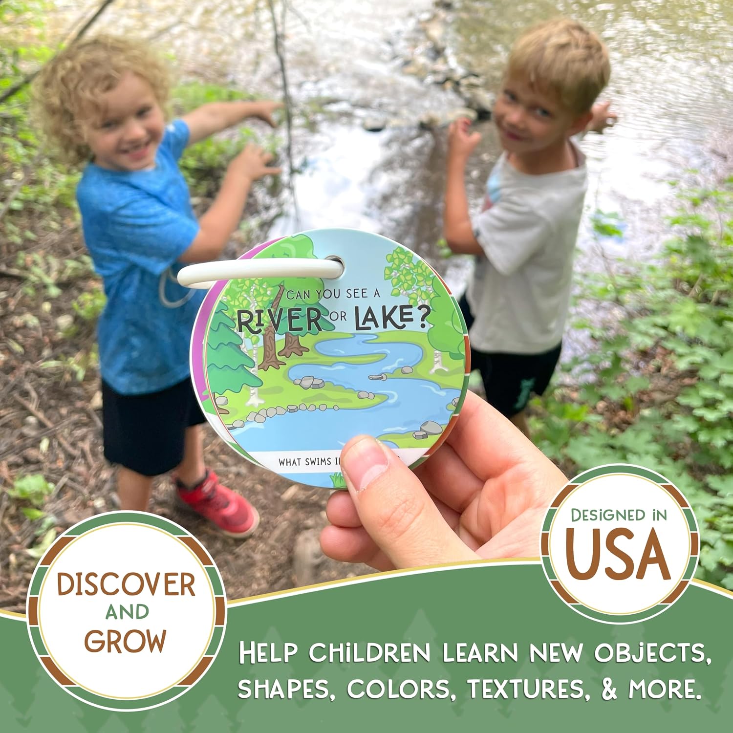 Blu Jay Children's Scavenger Hunt | Toddler Activities | Games for 2, 3 Year Old's & Up | Kids Educational Scavenger Hunt Cards (Camping Edition) - Image 3