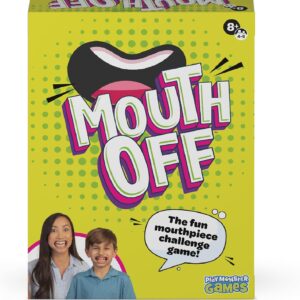 Mouth Off Card Game – Family Games for Kids and Adults, Guess the Phrase Before the Timer Runs Out, Family Game Night, 4-8 Players, Ages 8+
