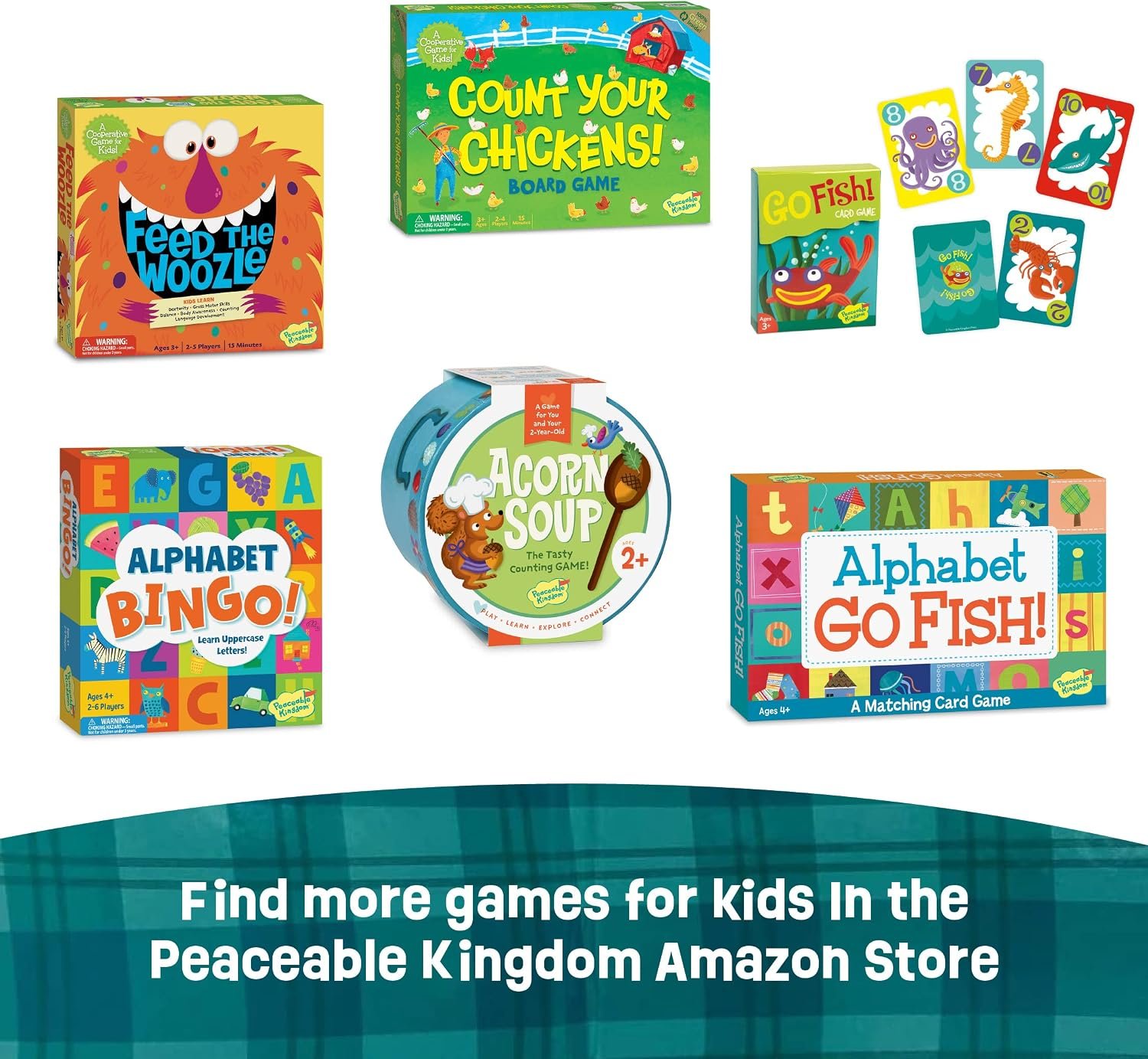 Peaceable Kingdom Snug as a Bug in a Rug Award Winning Cooperative Preschool Skills Builder Game for 2 to 4 Kids ages 3+ - Image 7