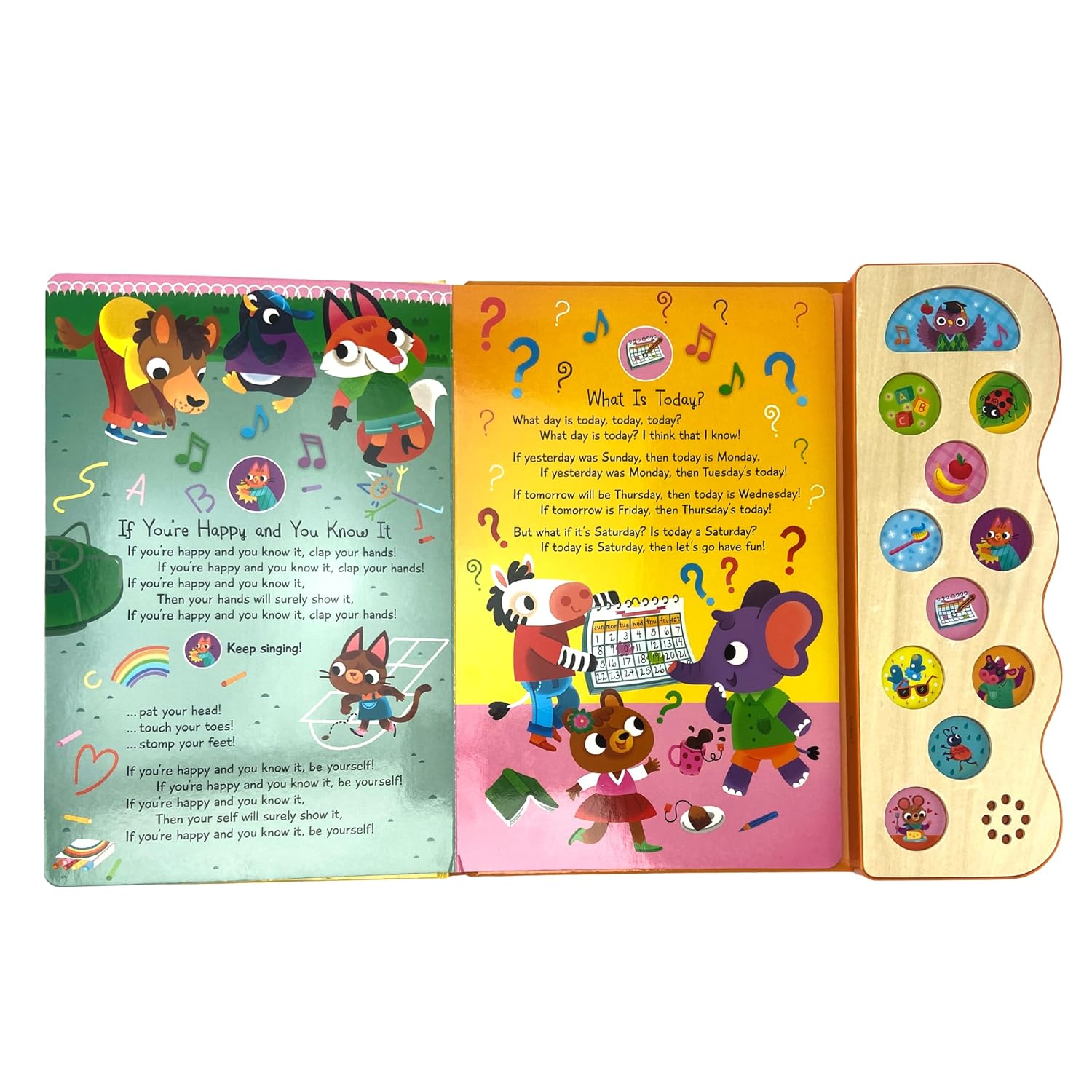 ABC & 123 Learning Songs: Interactive Children's Sound Book (11 Button Sound) - Image 4