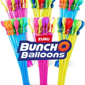 Bunch O Balloons Crazy Color by ZURU, 200+ Rapid-Filling Self-Sealing Water Balloons for Outdoor Family, Friends, Children Summer Fun, Amazon Exclusive (6 Pack)