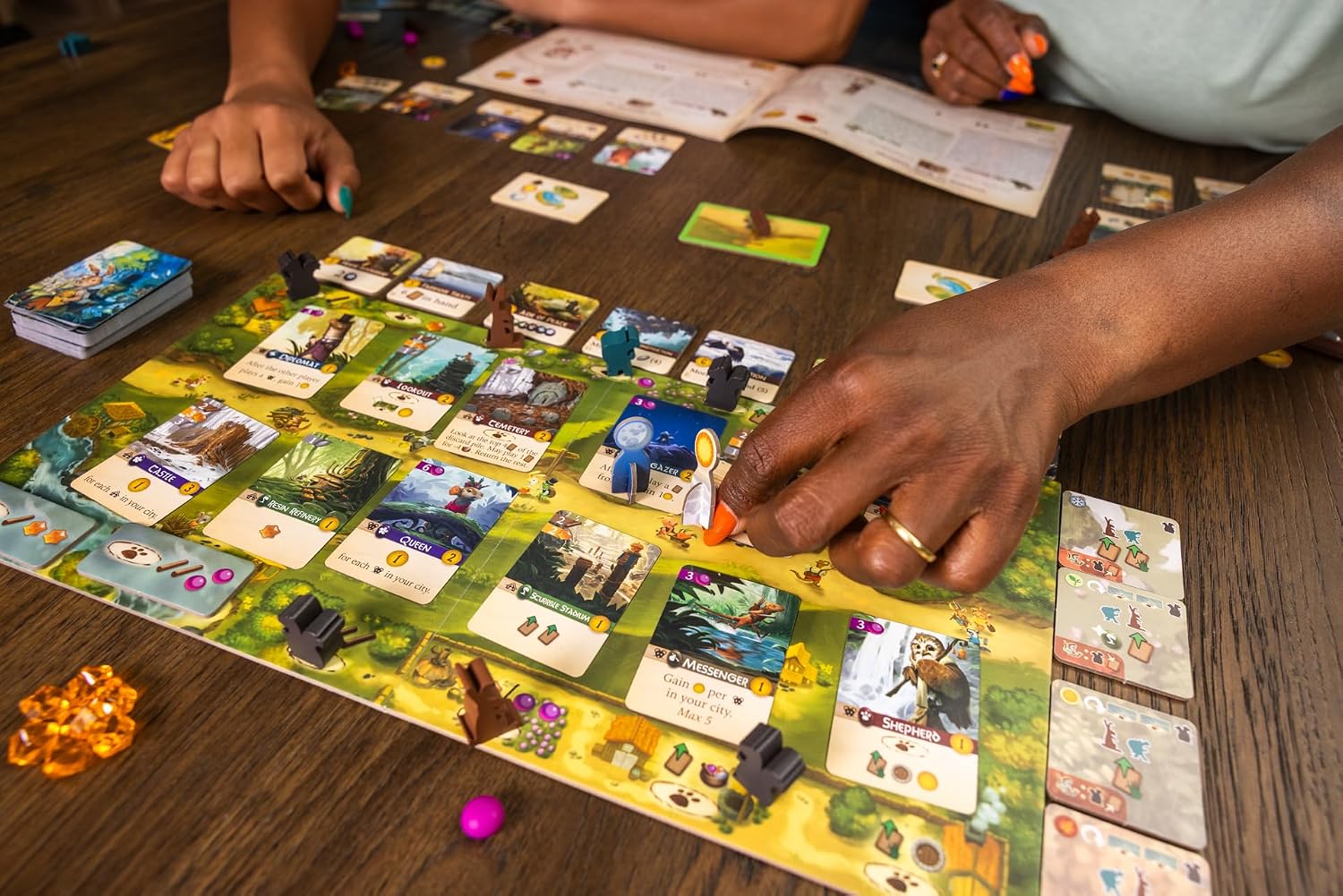 Everdell Duo – 2-Player Standalone Board Game with Competitive, Co-Op & Campaign Modes – Strategy Game with Woodland Theme, Ages 10+, Fast 30-Minute Gameplay - Image 4