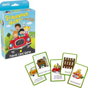 Briarpatch Travel Scavenger Hunt Card Game for Kids, Activities for Family Vacations, Road Trips and Car Rides, Ages 6 and Up