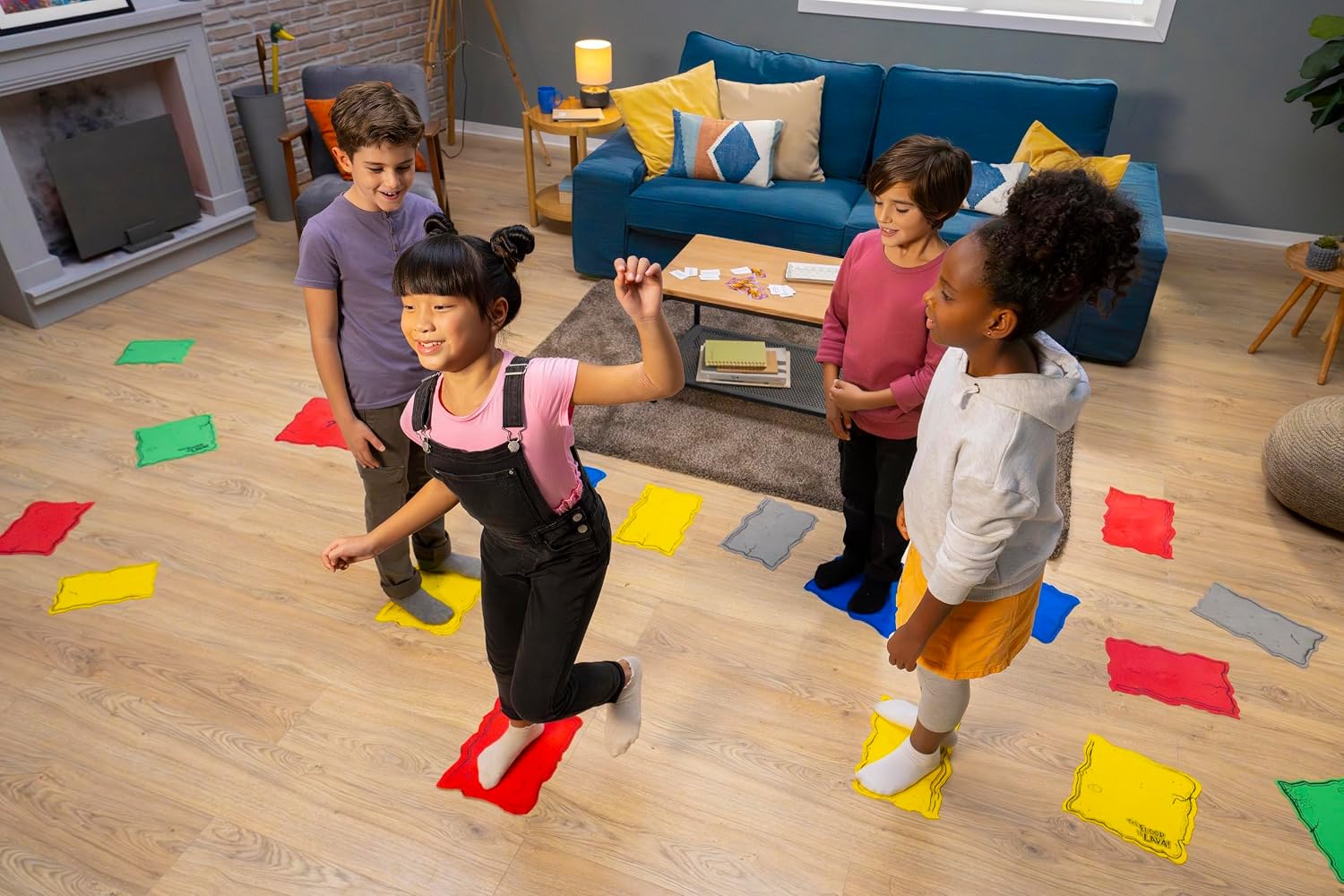 The Original The Floor is Lava! Family Edition - Interactive Game for Kids and Adults - Promotes Physical Activity - Indoor and Outdoor Safe - Image 3