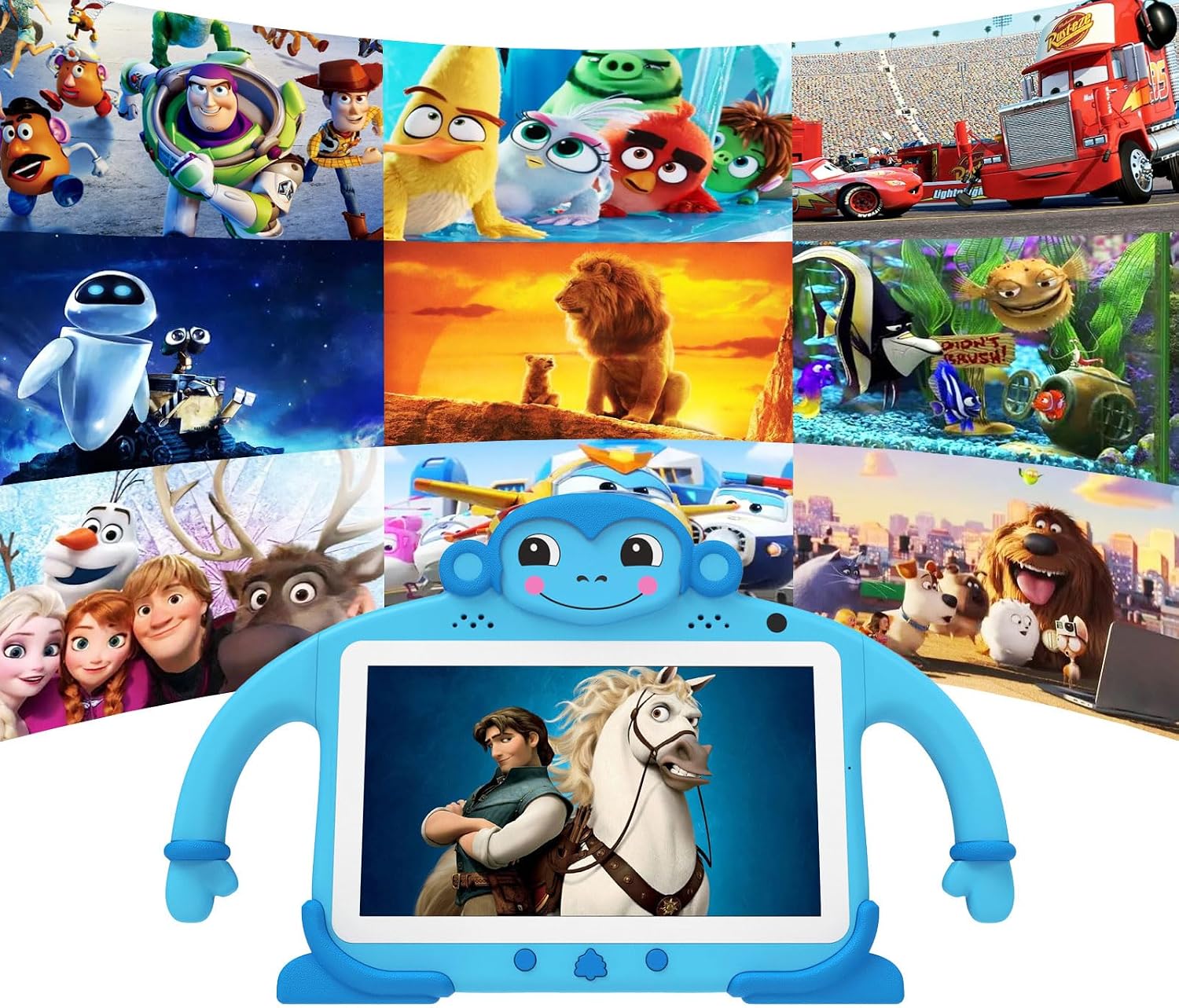 Kids Tablet 7 inch Tablet for Kids 3-7 32GB Touchscreen ROM Toddler Tablets with Youtube WiFi Case, Kids Android Tablets for Kids Toddlers Child Software Installed Parent Controls for Boys Girls - Image 3