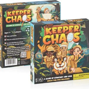 – Award Winning Zoo-Themed Adventure & Strategy Board Game for Kids & Family Game Night, Zoo Gift for Pre-Readers & Kids 5+, Fun Family Board Games for 2-5 Players