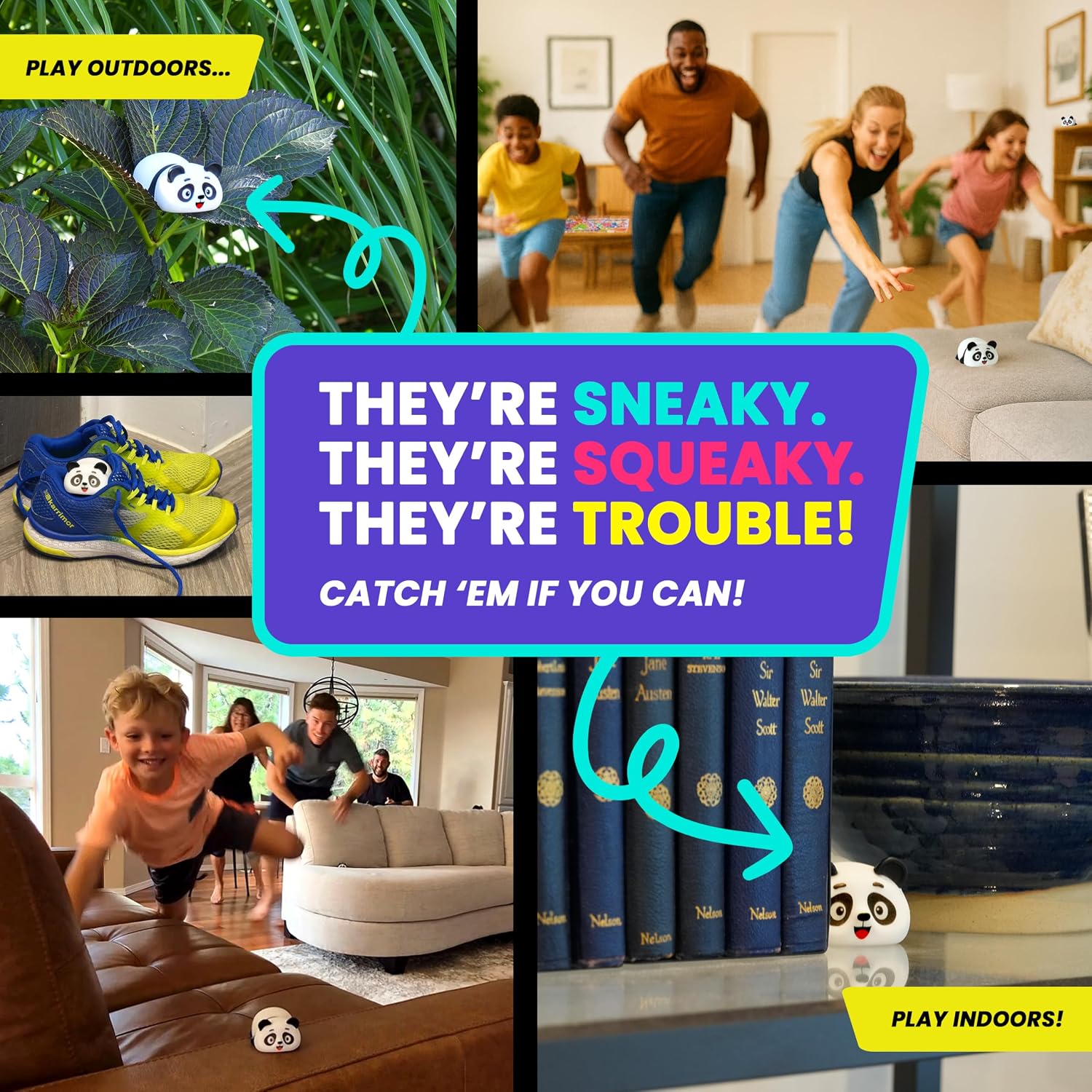 Pandamonium - Chaos Has Never Been This Cute! | The Hilarious Action-Packed Family Party Game for Kids, Teens and Adults | A Scavenger Hunt Card & Board Game for Ages 5+, 3-8 Players - Image 3