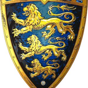 Liontouch – Triple Lion King Shield – for Kids Aged 3+ | Medieval Pretend Play Foam Toy for Adventures in The Kingdom | Safe Weapons & Battle Accessory for Kid’s Dress Up, Roleplay & Royal Costumes