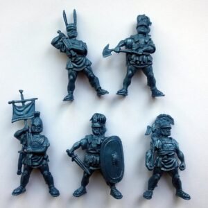 Romans 54 mm 1/32 – 5 History Figures Tehnolog Russian Toy Soldiers