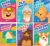 LotFancy Card Games for Kids, 6 Decks, Go Fish, Old Maid, Crazy Eights, Memory Match, Slap Jack, Animal Playing Cards, Easter Basket Stuffers, Stocking Stuffers, Birthday Gifts