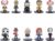 10PCS Horror Action Figure Mini Scary Anime Action Figures Halloween Horror Killer Set for Decor Collectible Merchandise
