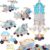 160 Pcs STEM Building Toys for Kids,Educational Engineering Blocks Kits for 4 5 6 7 8+ Year Old Boys & Girls with Storge Box,Learning Toys Sets & Birthday Gift for Toddlers