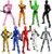 Dumwick Assembly Completed Titan 13 Action Figure,2026 New Lucky Robot 13 Action Figures,3D Printed Action Figure,Nova 13 Figure Desktop Decorations Game Gifts (Assembly Completed-9 PCS)