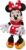 Disney Store Official Minnie Mouse Red Dress Medium Soft Toy for Kids, Cuddly Character with Fuzzy Texture and Embroidered Details, Disney Plushy Suitable for All Ages
