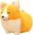 Cartoon Corgi Dog Soft Plush Throw Pillow Animal Pillow Plush Toy