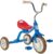 Italtrike Super Touring Classic Outdoor Tricycle with Basket for Toddlers and Kids, Superior Engineering, Strong & Durable, Adjustable Seat and Handlebar, Ages 2-5 (Colorama Blue)