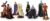 Disney Store Official Villains Figure Set – 8 Fully Sculpted Disney Figures Including Evil Queen, Captain Hook, Maleficent, Cruella De Vil, Ursula & More in Double-Tiered Box with Scenic Backgrounds