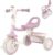 besrey Kids Tricycles Age 18 Month to 5 Years, Toddler Tricycle Kids Trikes Tricycle, Gift Toddler Tricycles for 2-5 Year Olds, Gift & Toys for Boy & Girl, Trikes for Toddlers, Light Purple
