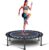 Newan 40″-48″ Silent Mini Trampoline Fitness Trampoline Bungee Rebounder Jumping Cardio Trainer Workout for Adults-Max Limit 330lbs
