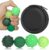 Silicone Magnetic Balls, 4 PCS Stress Relief Sensory Balls for Autism ADHD Anxiety,Fidget Toys for Kids & Adults, Quiet Office Desk Toy, Fidget Balls in Hands, Fun Gifts for Boys Girls Teens – Green