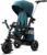Kinderkraft EASYTWIST Trycicle for Kids Toddlers, Trike 5-in-1, Swivel seat 360° Rotation, Waterproof Material with UPF50+ Filter, Adjustable Parent Handle, Green