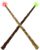 ShinySong Light Up Wizard Magic Wand with Sounds & 4 Lightings – 2 PCS Illuminating Witch Toy Wands for Kids Cosplay Party Favors, Vine – Brown Golden