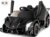 INFANS 2 Seater Kids Ride on Car, 12V 4WD Licensed Lamborghini Veneno Powered Electric Vehicle with Hydraulic Doors, Rocking Mode, Adjustable Speeds, Remote Control, MP3, Headlight (Black)