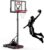 IGL Portable Basketball Hoop, 5.6-10FT Adjustable Basketball Goal System, 40/44 Inch Outdoor Basketball Hoop & Goals for Kids, Youth, and Adults in The Backyard, Driveway with PC Backboard