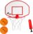 Majestic Hoops Mini Basketball Hoop – Indoor Basketball Hoop – Durable Plastic Basketball Hoop for Kids and Adults – No Assembling – Premium Basketball Game with Ball and Pump